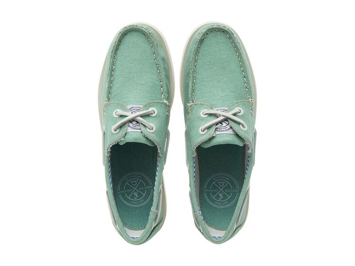 Chatham Marine Chatham X Joules Jetty Lady - Canvas Boat Shoes