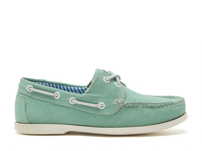 chatham marine Chatham X Joules Jetty Lady - Canvas Boat Shoes
