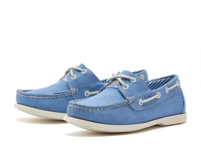 Chatham Marine Chatham X Joules Jetty Lady - Canvas Boat Shoes