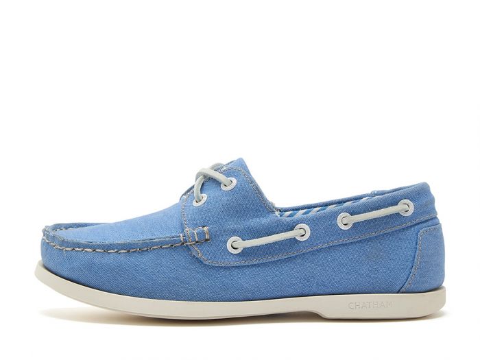 Chatham Marine Chatham X Joules Jetty Lady - Canvas Boat Shoes