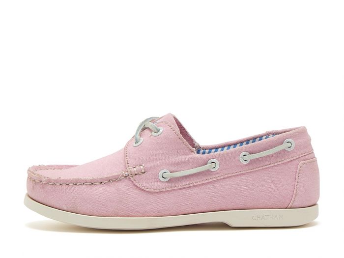 Chatham Marine Chatham X Joules Jetty Lady - Canvas Boat Shoes