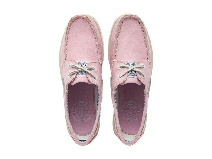 Chatham Marine Chatham X Joules Jetty Lady - Canvas Boat Shoes