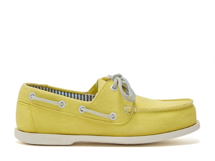chatham marine Chatham X Joules Jetty Lady - Canvas Boat Shoes