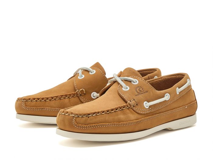Chatham Marine Chatham X Joules Pier Lady - Premium Nubuck Boat Shoes