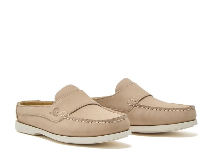 Chatham Marine Chatham X Joules Quay - Premium Nubuck Slip-On Deck Shoe