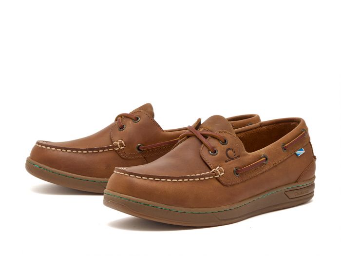Chatham Marine Deck Buton G2 - Premium Leather Boat Shoes
