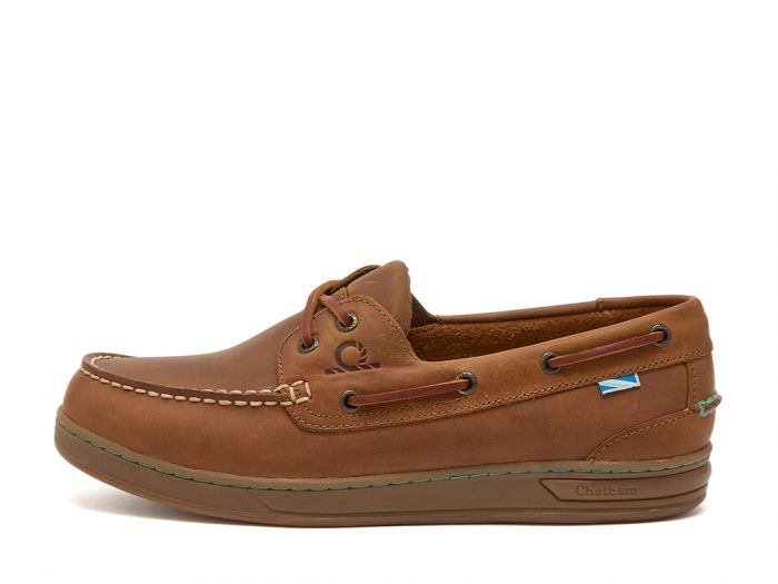Chatham Marine Deck Buton G2 - Premium Leather Boat Shoes