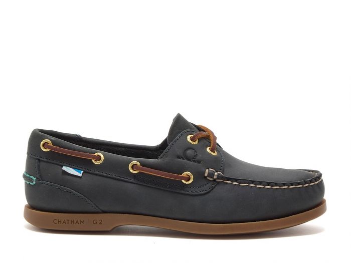 chatham marine Deck Lady II G2 - Premium Leather Boat Shoes