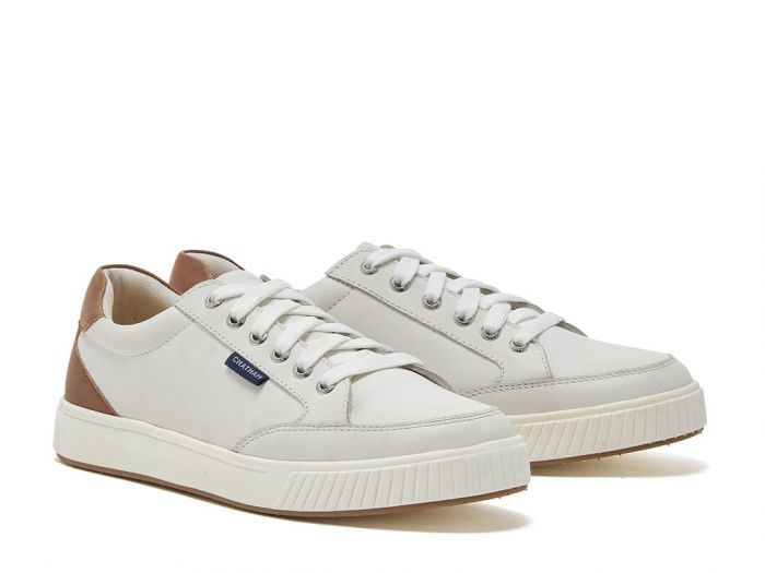 Chatham Marine Fingle Lady - Premium Leather Court-Style Trainer