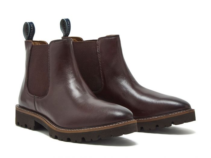 Chatham Marine Hickstead - Premium Leather Lightweight Chelsea Boots