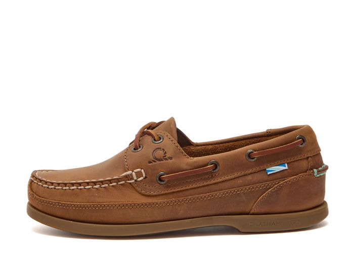 Chatham Marine Kayak Lady G2 - Premium Leather Wide-Fit Boat Shoes
