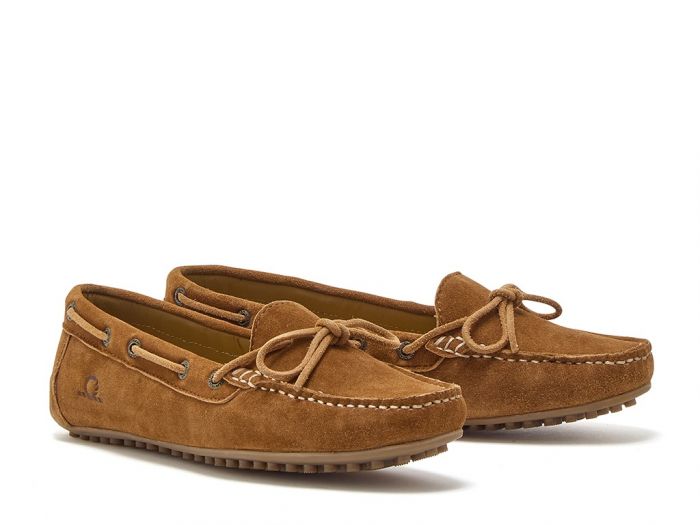 Chatham Marine Lustleigh - Premium Suede Driving Moccasins