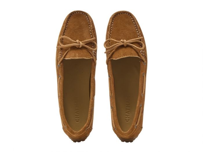 Chatham Marine Lustleigh - Premium Suede Driving Moccasins