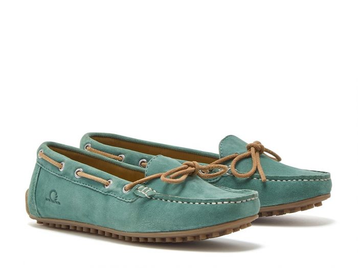Chatham Marine Lustleigh - Premium Suede Driving Moccasins