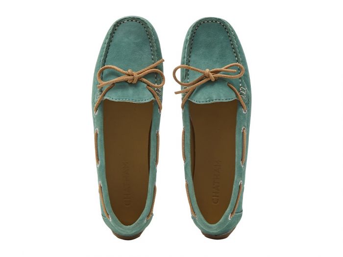 Chatham Marine Lustleigh - Premium Suede Driving Moccasins