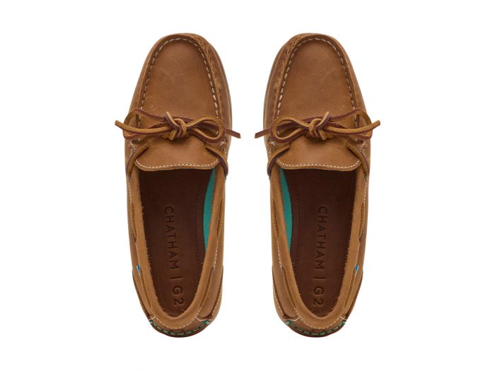 Chatham Marine Olivia Lady G2 - Premium Nubuck Slip-On Deck Shoes