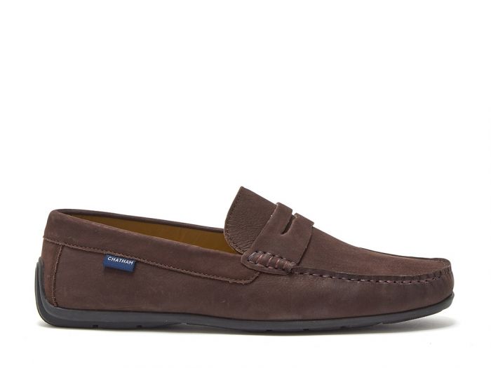 chatham marine Penzance - Premium Nubuck Driving Mocassins