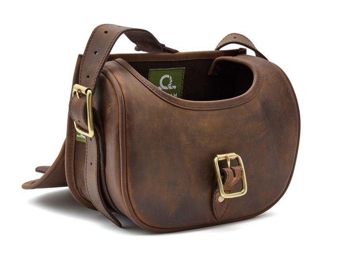Chatham Marine Premium Antique Oiled Leather Cartridge Bag