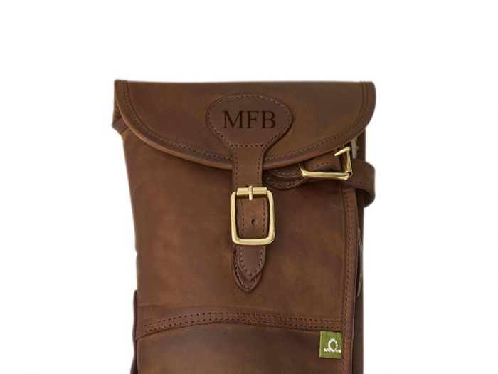 Chatham Marine Premium Antique Oiled Leather Gun Slip