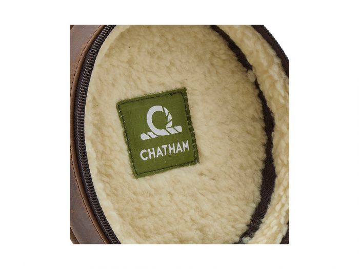 Chatham Marine Premium Antique Oiled Leather Hearing Protection Case