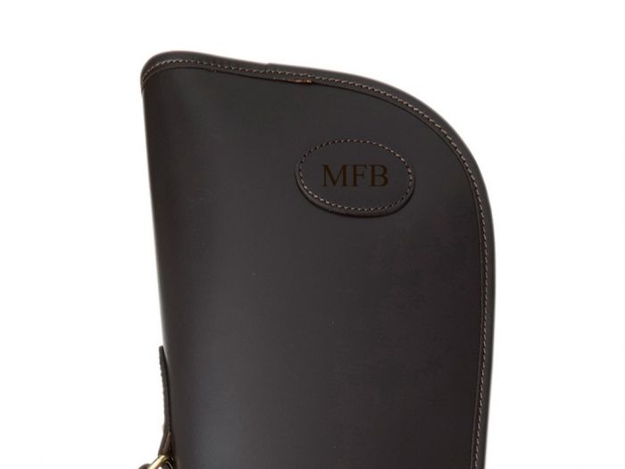 Chatham Marine Premium Pull Up Leather Full Zip Gun Slip