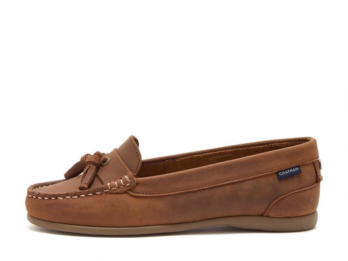 Chatham Marine Pulau Lady - Premium Leather Tassel Loafers
