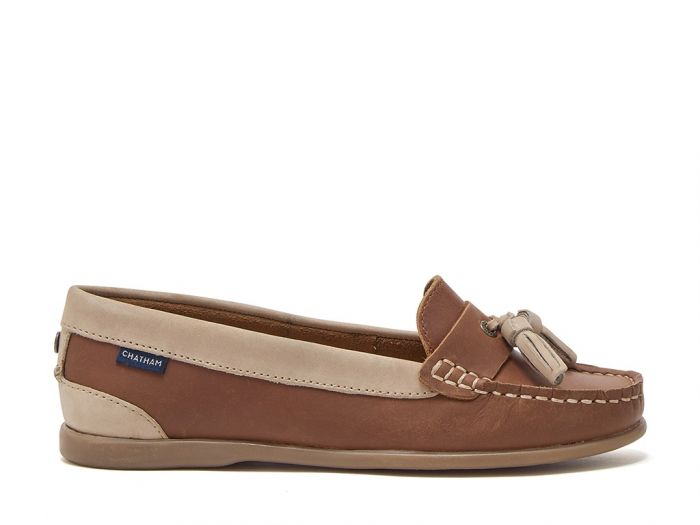chatham marine Pulau Lady - Premium Leather Tassel Loafers