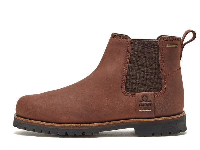 Chatham Marine Southill - Premium Leather Waterproof Chelsea Boots