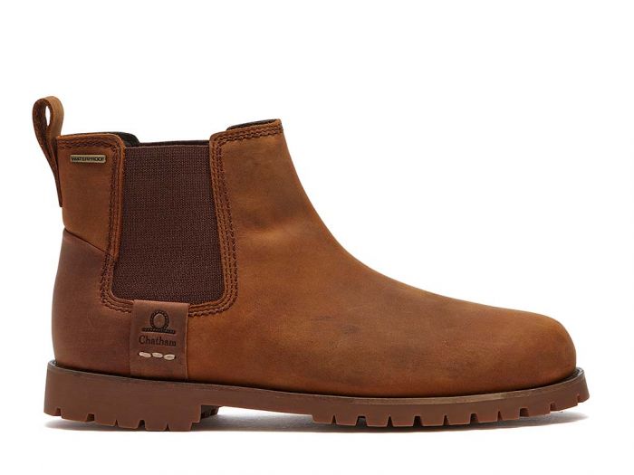 chatham marine Southill - Premium Leather Waterproof Chelsea Boots