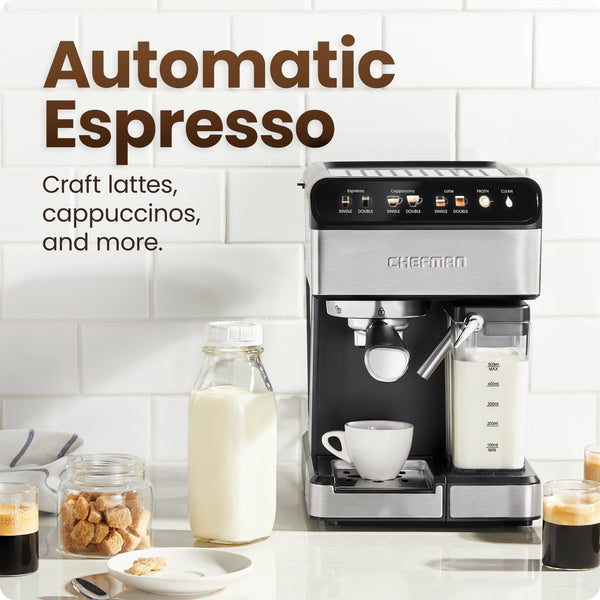 Chefman CaféMaster Pro Espresso Machine Coffee Makers U0026 Espresso Machines