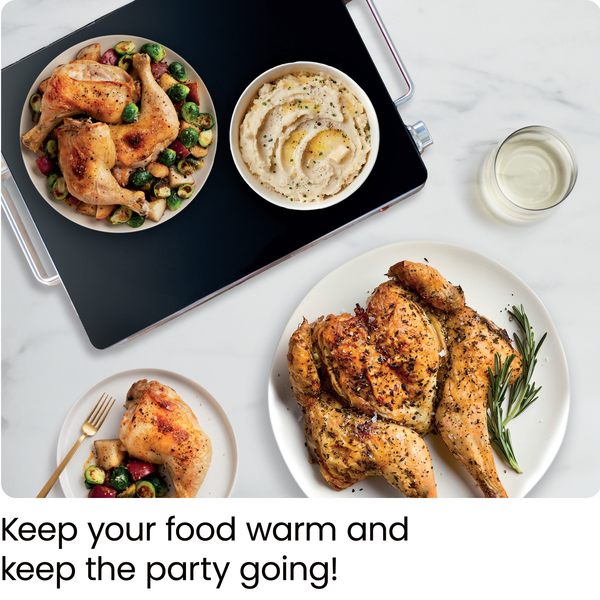 Chefman Compact Glasstop Warming Tray Warming Trays