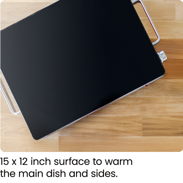 Chefman Compact Glasstop Warming Tray Warming Trays