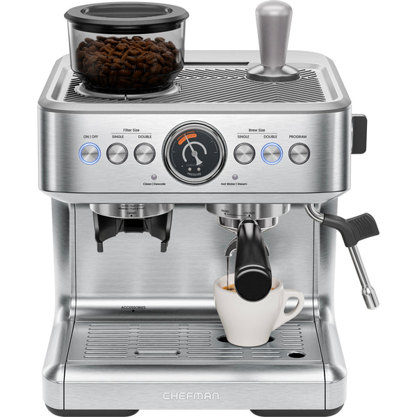chefman Crema Supreme Espresso Machine Coffee Makers u0026 Espresso Machines