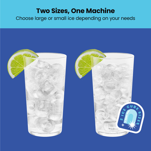 Chefman Dual-Size Ice Machine By Iceman® Ice Makers