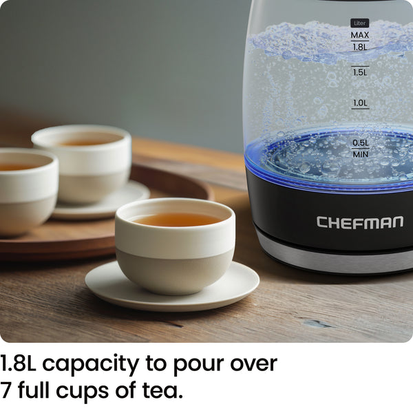 Chefman Fast-Boil 1.8L Electric Kettle Electric Kettles