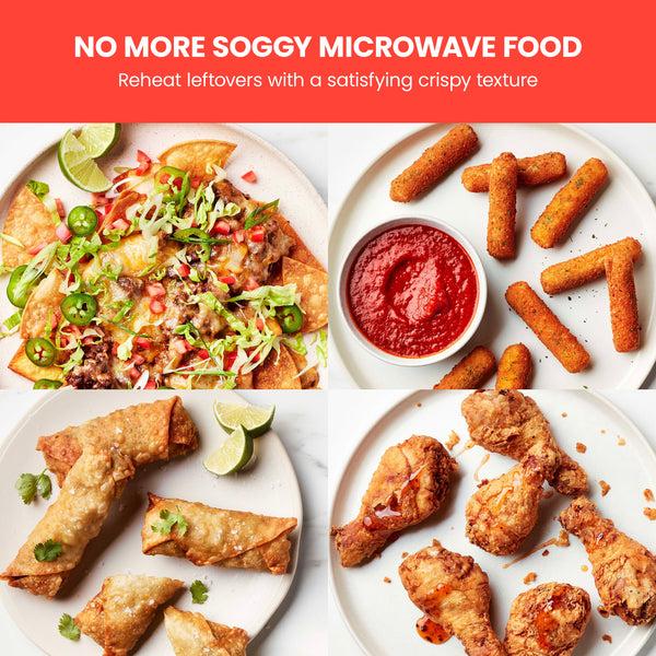 Chefman MicroCrisp Countertop 1.1 Cu Ft Digital Microwave Oven Microwaves