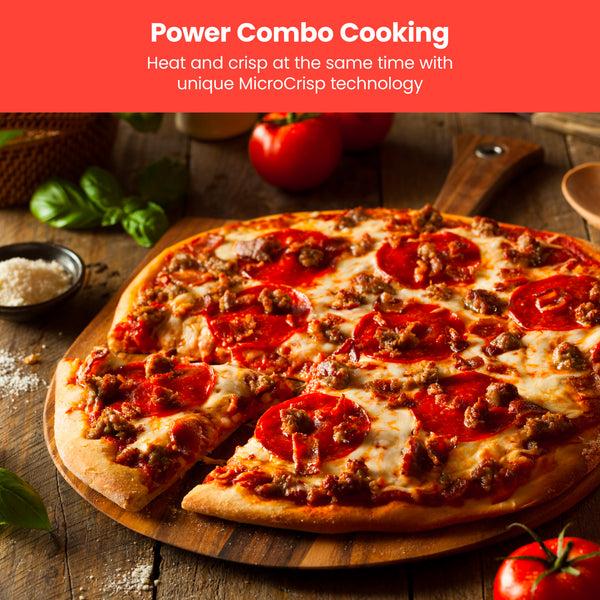 Chefman MicroCrisp Countertop 1.1 Cu Ft Digital Microwave Oven Microwaves