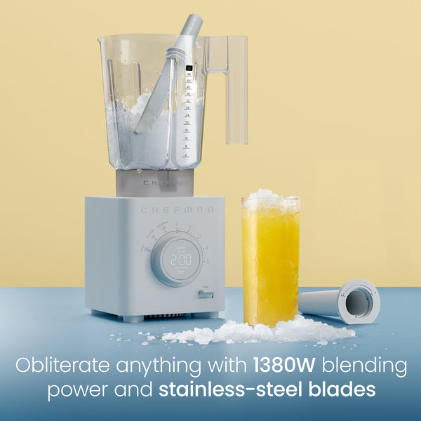 Chefman Obliterator 48oz Power Blender - Concrete Countertop Blenders