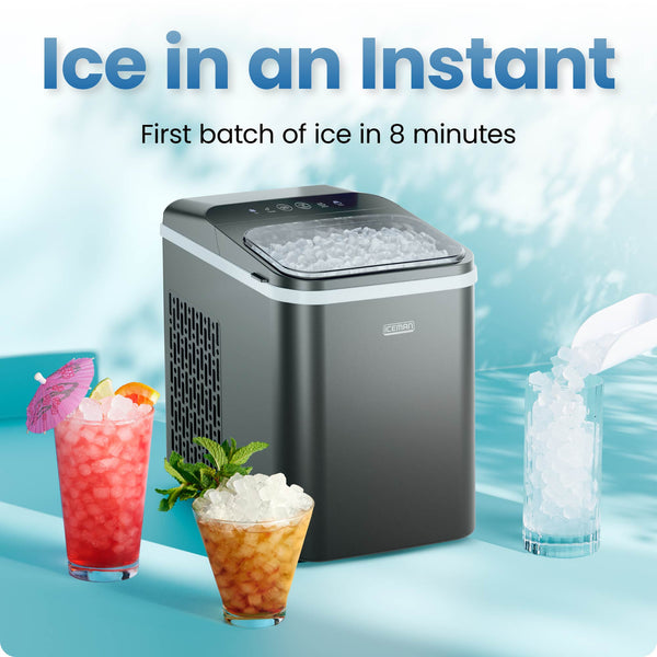 Chefman Pebble Compact Countertop Ice Maker By Iceman® Ice Makers
