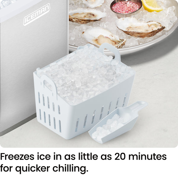 Chefman Pebble Countertop Ice Maker By Iceman® Ice Makers