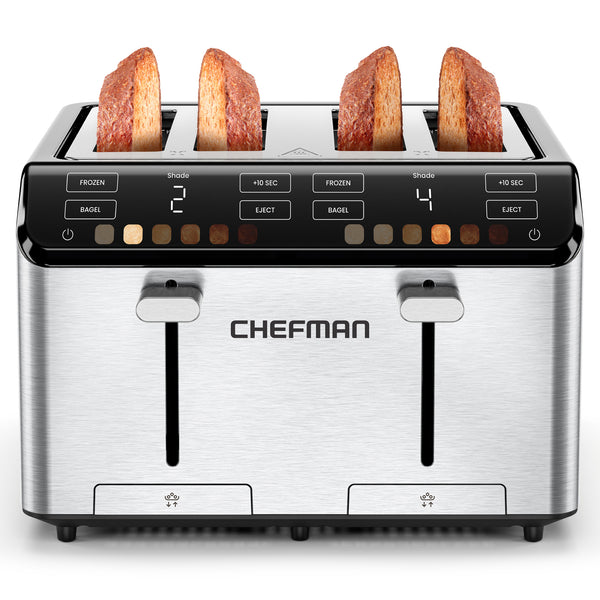 chefman Smart Touch™ 4 Slice Digital Toaster Toasters