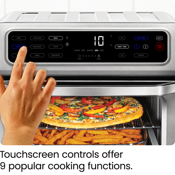 Chefman Toast-Air® Touch Air Fryer + Oven Toaster Oven Air Fryers