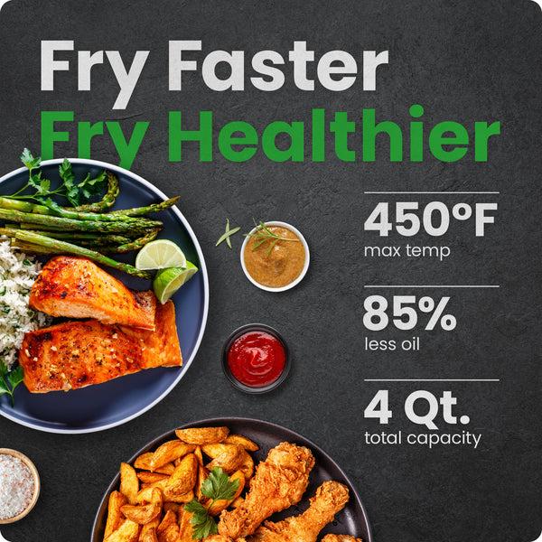 chefman TurboFry® Touch 4-Quart Digital Air Fryer Air Fryers