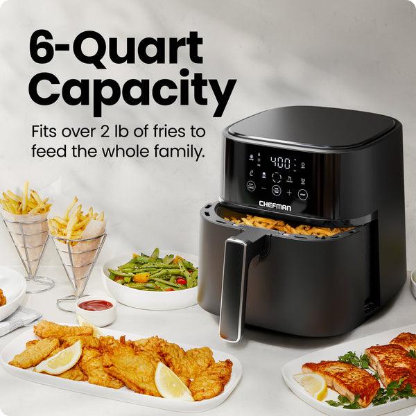 Chefman TurboFry® Touch 6-Qt. Digital Air Fryer Air Fryers