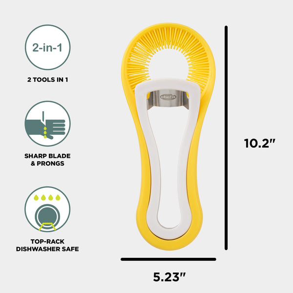 Chef'n Corn Silkster & Peeler Nesting Corn Tool Set