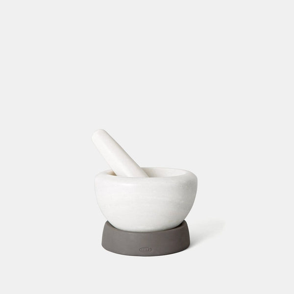 chef'n Mortar and Pestle - Marble and Silicone
