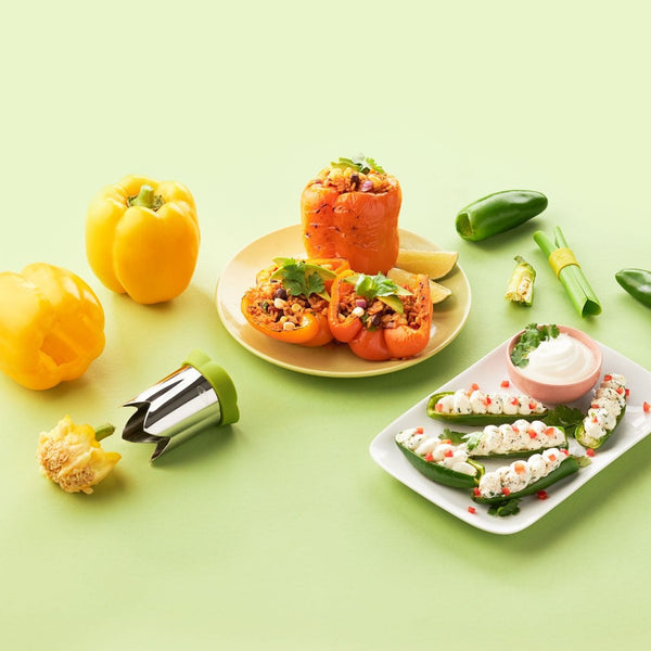 Chef'n QuickCore Plus Pepper Corer Set