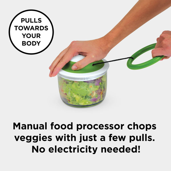 Chef'n VeggiChop Hand-Powered Food Processor