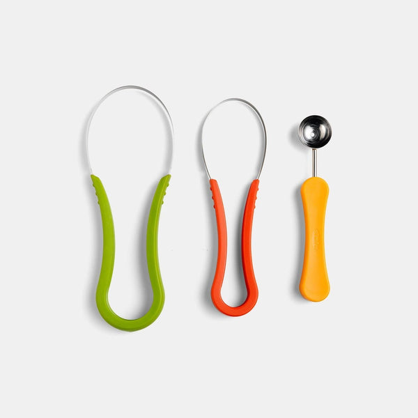 Chef'n Scoop Troop Melon Baller And Fruit Scoops Set
