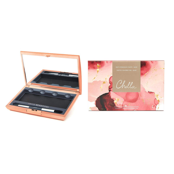 Chella Empty Eyeshadow Palette - Quad Brow U0026 Eye